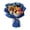 Blue, variant on Graduation Gifts Crochet Flowers Bouquet, Handmade Sunflower Rose Bear Graduations Flower Bouquet for Birthday, Teacher Appreciation Gifts, Christmas, Home Décor