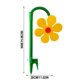 thumbnail image 3 of Aspersor TUWABEII para jardín, aspersor para césped, aspersor metálico de 360 ​​grados con forma de girasol, cabezal de riego con chorro de agua, 3 of 7