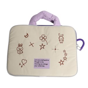 Yinanstore Sac pour ordinateur portable pour les femmes Sac pour ordinateurs portables et tablette Épaisseur de étui pour ordinateur de transport sac pour bagages scolaires 14 pouces