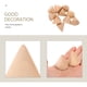 thumbnail image 2 of 10 piezas de conos de madera sin pintar de 3,1 cm para manualidades, accesorios decorativos, 2 of 8