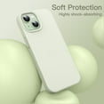 thumbnail image 4 of JETech Silicone Case for iPhone 15 6.1-Inch, Silky-Soft Touch Full-Body Protective Phone Case, Shockproof Cover (Green), 4 of 6