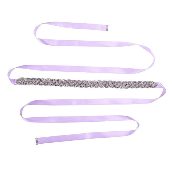 Elegant Wedding Dress Belt Wedding Belt Rhinestone Ribbon Belt Decoration