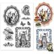 thumbnail image 1 of Sellos transparentes de plástico PVC, rectangulares, para manualidades, tarjetas de felicitación, álbumes de recortes, decoración, tarjetas fotográficas, manualidades., 1 of 7