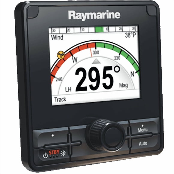 Raymarine Unité de Contrôle Autopilote Bateau E70329 P70Rs; pour Système Autopilote Evolution; Bouton-Poussoir avec Bouton Rotatif; Écran TFT LCD 3.45 Pouces; 12 Volts; Étanche IPX6/étanche IPX7