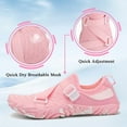 thumbnail image 5 of Stepedia Quick Dry Water Shoes Aqua Shoes Breathable Barefoot Swim Shoes for Women, Pink US 7.5, 5 of 6