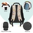 thumbnail image 5 of Yspwyqan Kids Backpack Set Ages 8-15, Study Capybara Backpack and Lunch Box with Water Bottle Bag, 17 Inch Lightweight Casual Daypack for School, 5 of 7