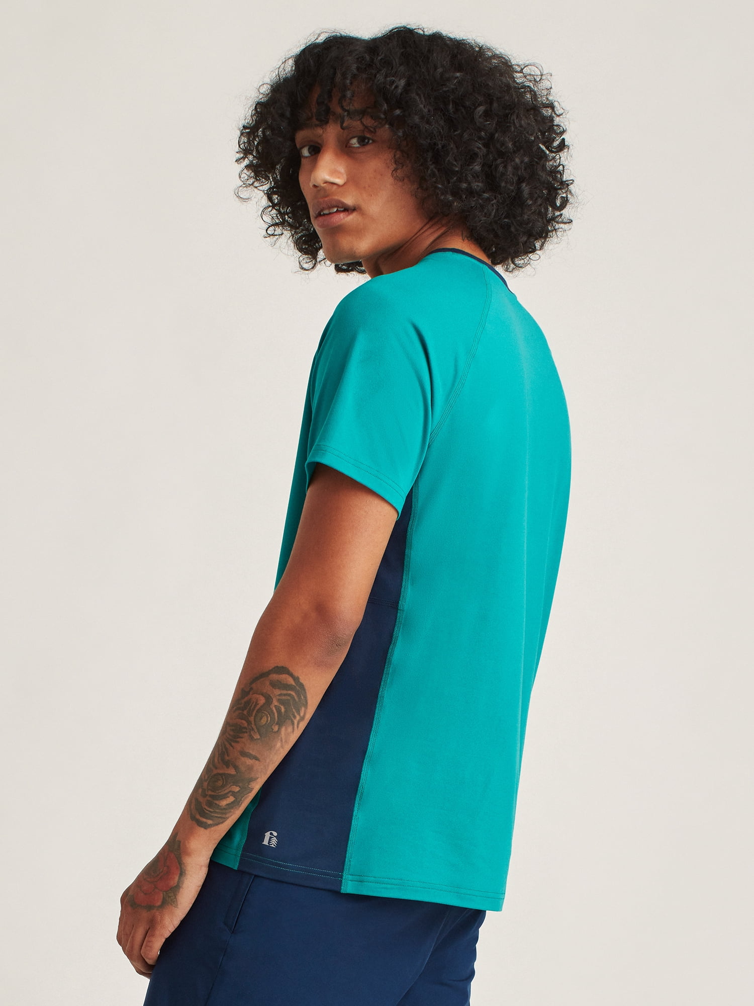 Bonobos Fielder Men's and Big Men's Short Sleeve Performance Tee, up to 3XL