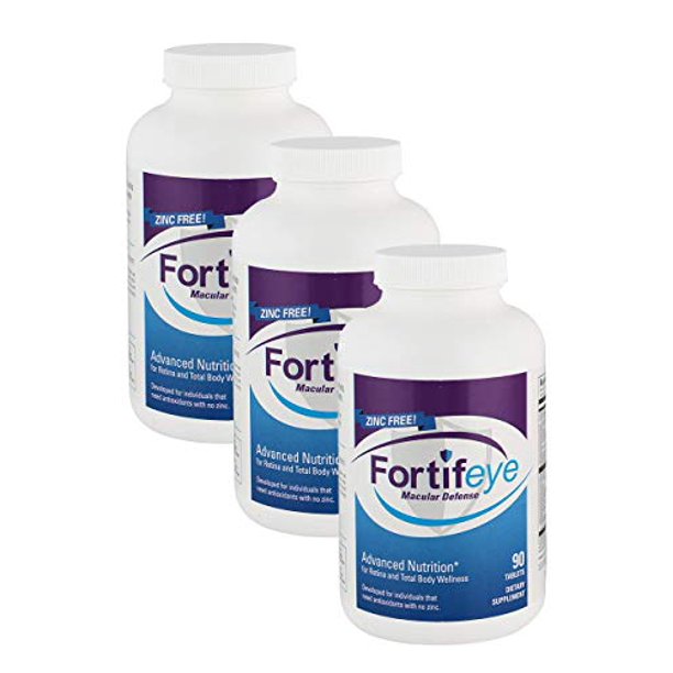 Fortifeye Vitamins Macular Defense Multivitamin, All Natural USP Verified Total Body & Vision