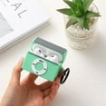 thumbnail image 3 of Funda para AirPods Pro de 2ª generación Maxjoy Classic, diseño MP3, color verde, 3 of 6