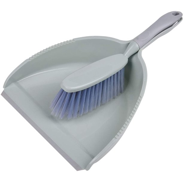 Mini Hand Whisk Broom and Dustpan Set Portable Cleaning Tools for Floor, Sofa, Desk, Car