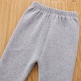 thumbnail image 5 of fatyb Toddler Baby Girls Winter Fleece Lined Leggings Elastic Waist Thermal Pants Infant Warm Bottoms, 5 of 7