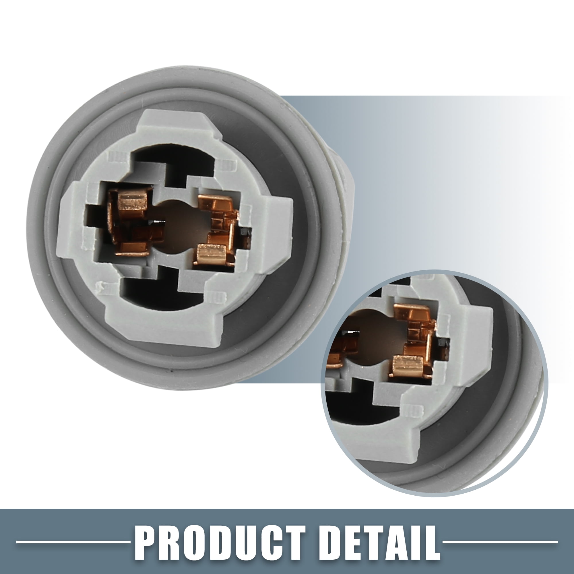 Unique Bargains License Plate Light Socket F37Z-13550-A Wiring Harness for Ford Vehicles
