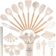 thumbnail image 1 of Juego de utensilios de cocina Astercook de 39 piezas de silicona y madera, 1 of 9