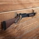 thumbnail image 2 of Gun Rack Wood Shotgun Rifle Wall Mount Holder Display Rack, 2 of 5