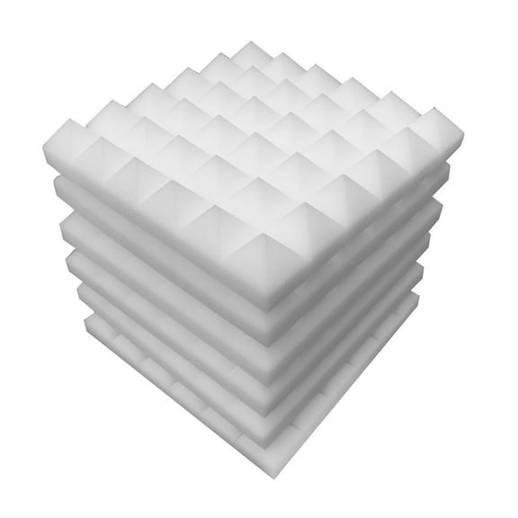 Acoustic Absorption Panel 6Pcs Acoustic Foam Panel Sound Stop Absorption Sponge Studio Ktv Soundproof