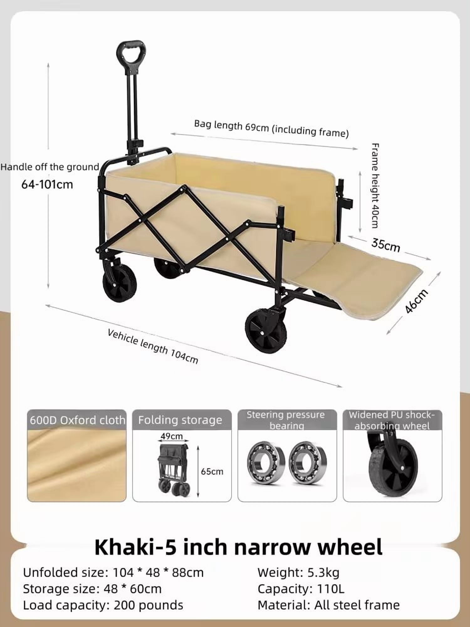 Chariot De Rangement étroit Avec Roulettes - 3 Ou 4 étagères, Pour Salle De Bain, Cuisine, Chambre - Organisateur Mobile - 7