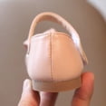 thumbnail image 2 of Toddler Little Kid Girls Dress Shoes, Girl Mary Jane Flats Party School Wedding Ballerina Shoes with Bowknot, 2 of 11