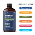 thumbnail image 5 of Botanic Hearth 100% Pure Rosemary Oil For Hair Growth | Infused With Biotin, Jojoba & Castor Oil | Hair Oil Repairs Dry Damaged Hair, Strengthening, Healthier - Hair Tonic, 2.0 fl oz, 5 of 11