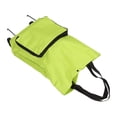 thumbnail image 4 of Foldable Grocery Cart Bag, Foldable Cart Bag Multifunction Portable Zipper With Wheels For Vacation Green, 4 of 8