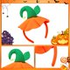thumbnail image 4 of Diadema de calabaza de Halloween Oso de fresa Disfraz 2 piezas, 4 of 6