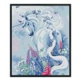 thumbnail image 1 of Cuadros Decorativos Bordado completo hilo de algodón ecológico 11CT Kit de punto de cruz de unicornio contado ilustraciones Wdftyju embutido en tela, 1 of 9