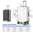 thumbnail image 6 of Easygdp Breast Cancer Awareness (4) Double-Sided Printed Elastic Suitcase Protective Cover,Invisible Zipper, Business Trip Luggage Cases,Washable And Resistant To Falling -Small, 6 of 9