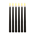 thumbnail image 4 of Pack of 18 Black LED Birthday Candles,Yellow Flameless Flickering Battery Operated LED Halloween Candles, 4 of 8