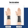 thumbnail image 2 of Muñequera Ropa de Deporte Muñequera elástica verano hielo seda deporte ciclismo muñequera (gris 12 cm) Tmvgtek Para Estrenar, 2 of 3