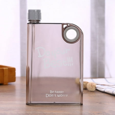 Mynkyll Cirkul Water Bottle Transparent Ring Water Bottle Portable Outdoor And Book Water Bottle Kitchen Cups Clearance! On Sale! 2 1PC Ring Transparent Water Bottle Transparent Ring Water Bottle Portable Outdoor And Book Water Bottle Gray