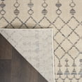 thumbnail image 5 of Nourison Royal Moroccan Farmhouse Beige/Grey 2'3" x 12' Area Rug, (2x12), 5 of 7