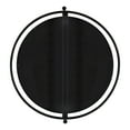 thumbnail image 5 of Kate and Laurel Baron Pivot Mirror, Black 21" Diameter, 5 of 8