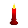 thumbnail image 2 of Halloween Decorations Savings, Tarmeek Halloween LED Candle Decoration Flameless Flickering Effect Plastic 16x6cm Table Centerpiece for Thanksgiving Christmas Party Decor, 2 of 7