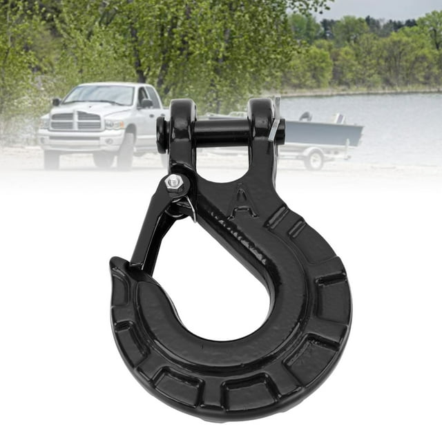 Trailer Chain Hook 15T Versatile Secure Connection Safety Chain Hook for Truck Transport Tow Winch