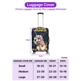 thumbnail image 5 of Happy New Year Pomeranian Welcome 2025 Balloon Firework Party Travel Luggage Cover Pom Dog Lover Gifts Suitcase Dust Protective Decor - 01014, 5 of 5