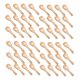thumbnail image 1 of 120 Piezas Cucharas de Madera Pequeñas Mini Cucharas de Madera Naturales Mini Cucharas de Degustación Condimentos Cucharas de Sal para Cocina Cocina (Color de Madera Natural), 1 of 5