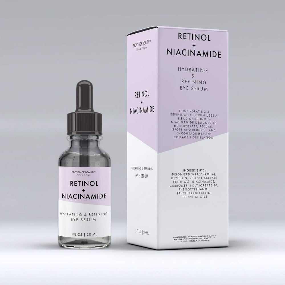 Provence Beauty EYE SERUM - RETINOL + NIACINAMIDE - Walmart.com