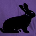 thumbnail image 3 of CafePress - Rabbit Dark T Shirt - Men's Classic Graphic Cotton T-Shirt, 3 of 4