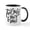White/Black Inside, variant on CafePress - Tailgates And Touchdowns - 11 oz Ceramic Mug - Novelty Coffee Tea Cup
