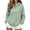 Green, variant on Sweatshirt for Women 2026 Women Half Turtleneck Full Zip Oversized Long Sleeve Hooded Jacket, Fall Winter Warm Sweatshirt With Side Pockets