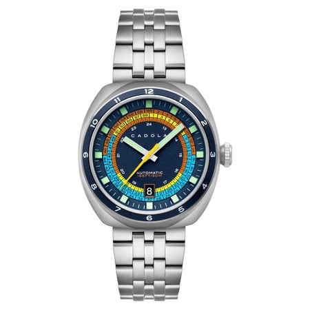 Cadola Giulia Stainless Steel 43mm Japanese Automatic Wristwatch CD-1044-33