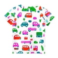 thumbnail image 5 of WRKEKC Boys Summer T-Shirts, Casual T-Shirts for Boys, Boys and Girls Trendy Cute Printed Round-Neck Comfortable Short Sleeve Blouse Casual Loose T-shirt Tops, 5 of 6