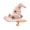 Pink, variant on Gothic Enameled Witch Hat Brooch Trendy Statement Jewelry Ideal For Themed Parties And Fashion Outfits