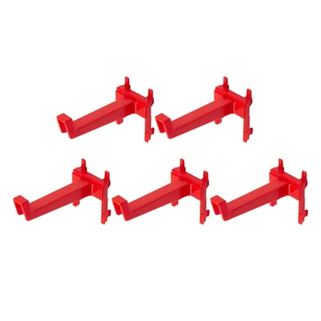 

10Pcs Wall Mounted Hole Board Hook Organizer Professional Durable Portable Garden Yard Tool Multipurpose Storage Rack Hanger Hook Shed Big Single Hook