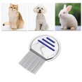 thumbnail image 6 of Durable Semi-circular Type Pet Grooming Brush for Pet 3.82"x2.68" Blue, 6 of 6