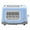 Blue, variant on Rise by Dash Clear View 2-Slice Toaster with See Through Window - Defrost, Reheat, Feature for Bagels + Auto Shut off - Black
