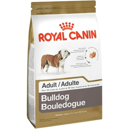 Royal Canin Bulldog Adult Dry Dog Food, 30 lb