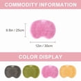 thumbnail image 4 of Shower Foot Scrubber Mat with Non-Slip Suction Cups, Foot Back Cleaning Pad Back Washer Exfoliating Bath Wash Pad, Non Slip Bathtub and Shower Mat with Suction Cups and Drain Holes (Pink), 4 of 6