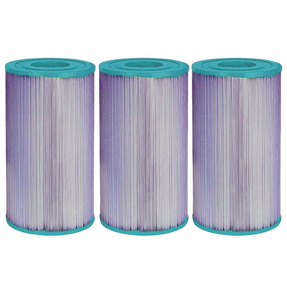 Hurricane Filters HF4335 Platinum Purple Spa Filter Cartridge Replacement (3 Pack)