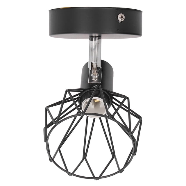 Soporte De Luz De Pared Vintage, Soporte De Aplique De Pared E14 Fácil De Instalar Estilo Industrial Para Dormitorio