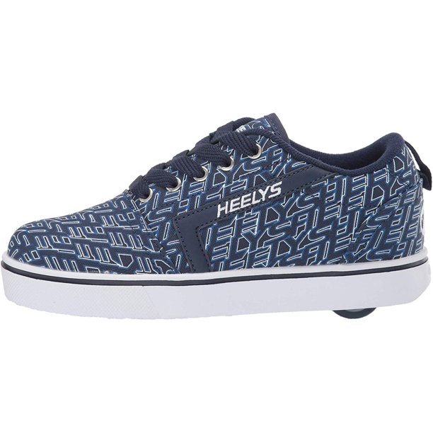Heelys Kids� GR8 Pro Prints Tennis Shoe, Navy/Blue/Repeat